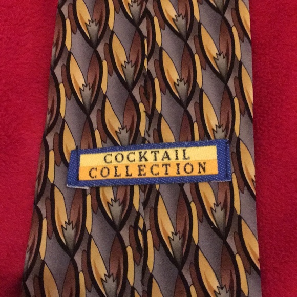Cocktail Collection Margarita Necktie 100% SILK - Picture 2 of 6